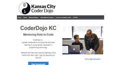 Desktop Screenshot of coderdojokc.com